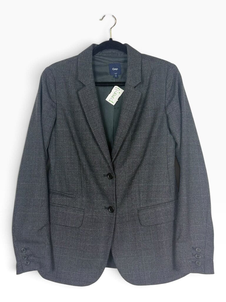 GAP WOOL PLAID BLAZER