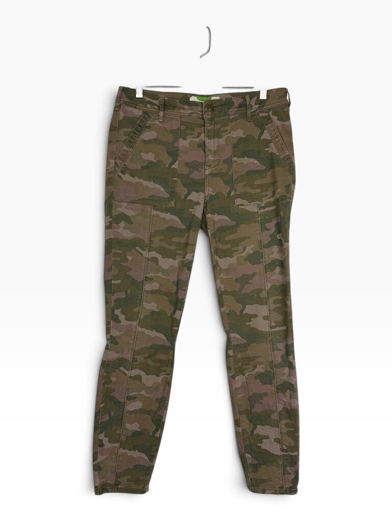 ANTHROPOLOGIE CAMO PRINT PANTS