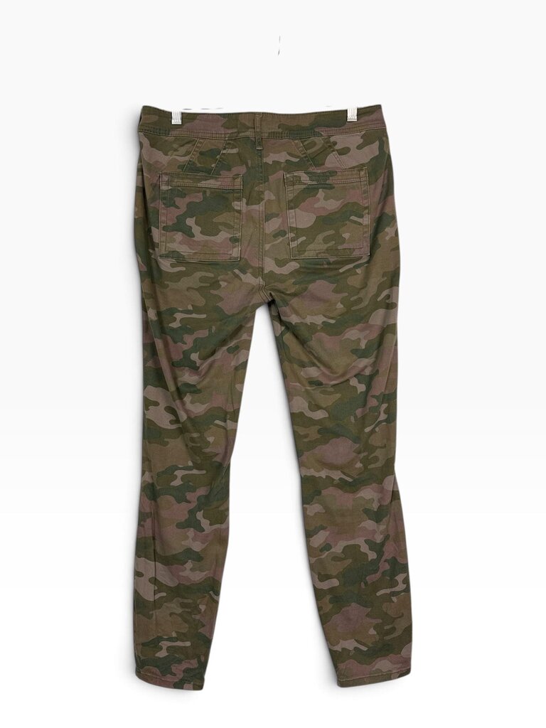 ANTHROPOLOGIE CAMO PRINT PANTS