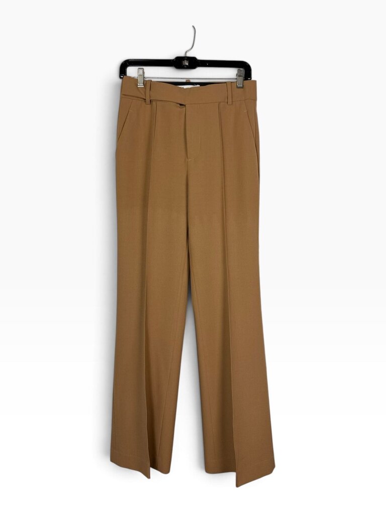 ZARA HIGH RISE PLEATED TROUSERS