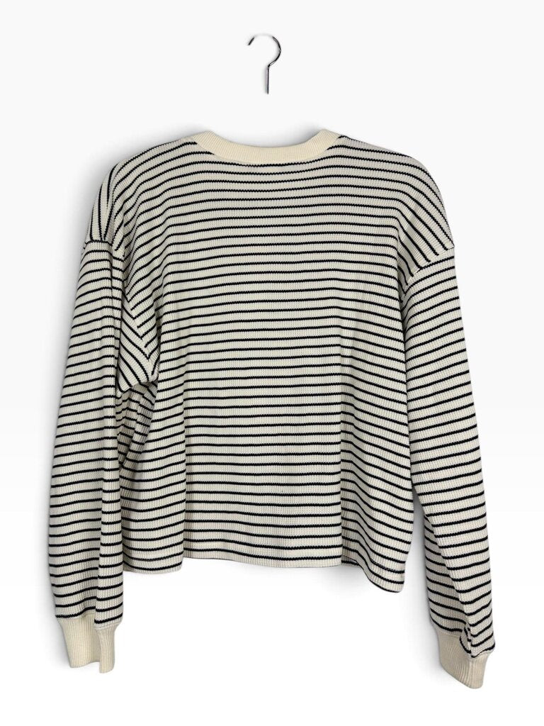 LEVI'S STRIPED HENLEY TOP