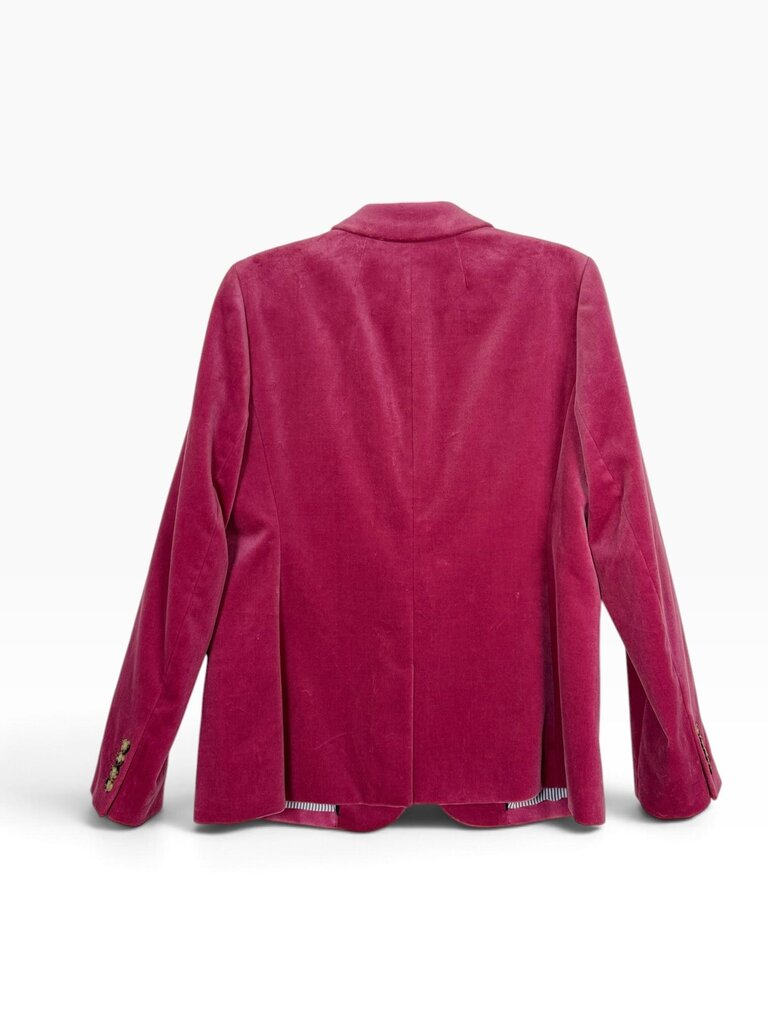 J.CREW CRUSHED VELVET "PARKE" BLAZER