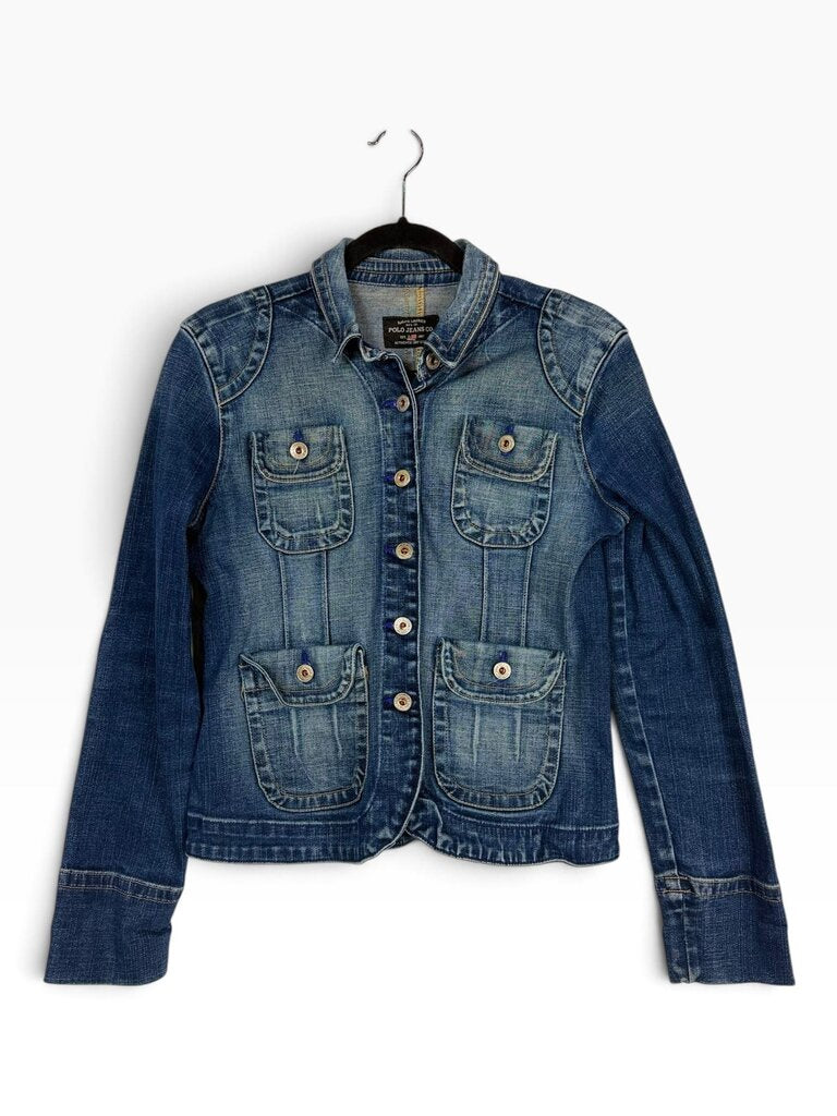 POLO RALPH LAUREN FITTED DENIM JACKET