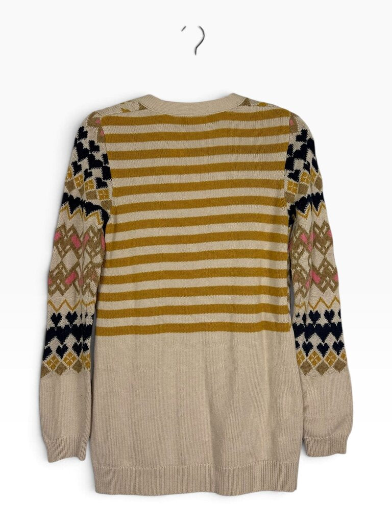 FIETSVOOR2 CHEVRON PRINT CARDIGAN
