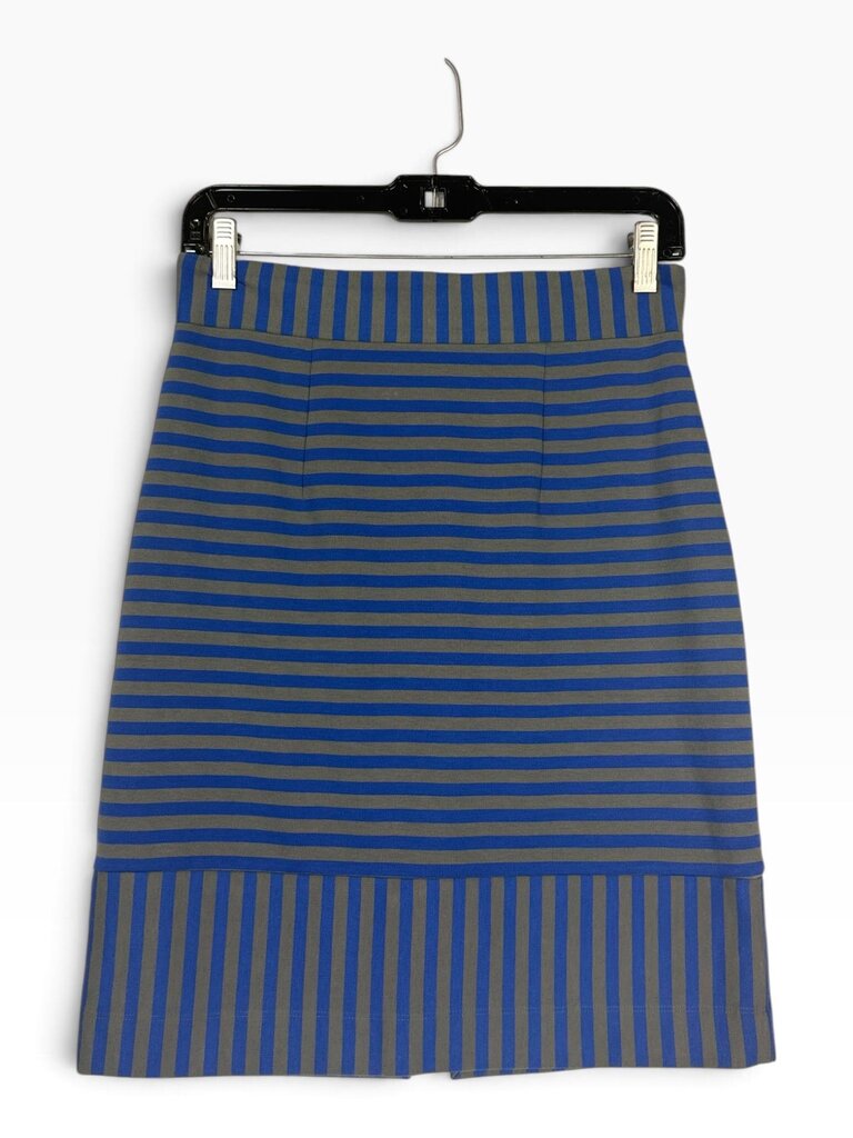 PLENTY BY TRACEY REESE STRIPE PENCIL SKIRT