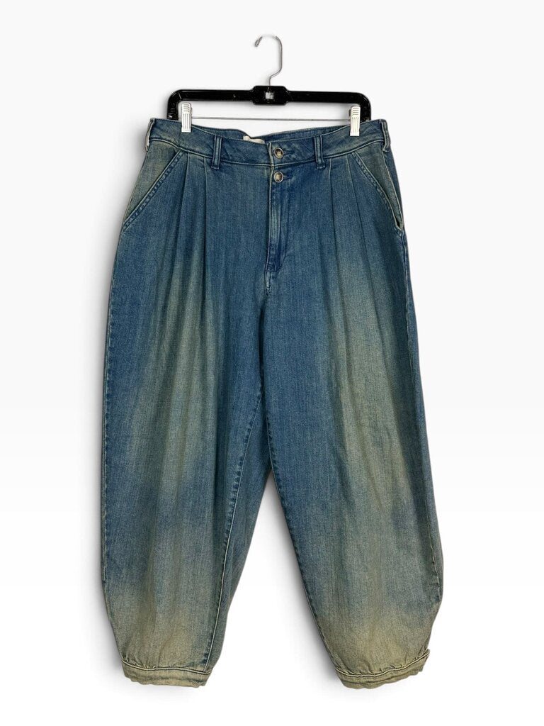 PILCRO HIGH RISE BALLOON JEANS