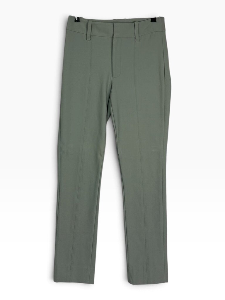 VINCE HIGH RISE SLIM LEG PANTS