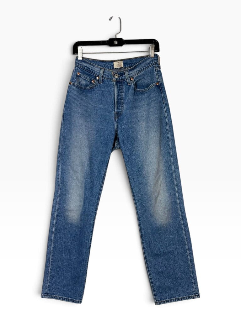 LEVI'S 501 CURVE STRAIGHT LEG JEANS