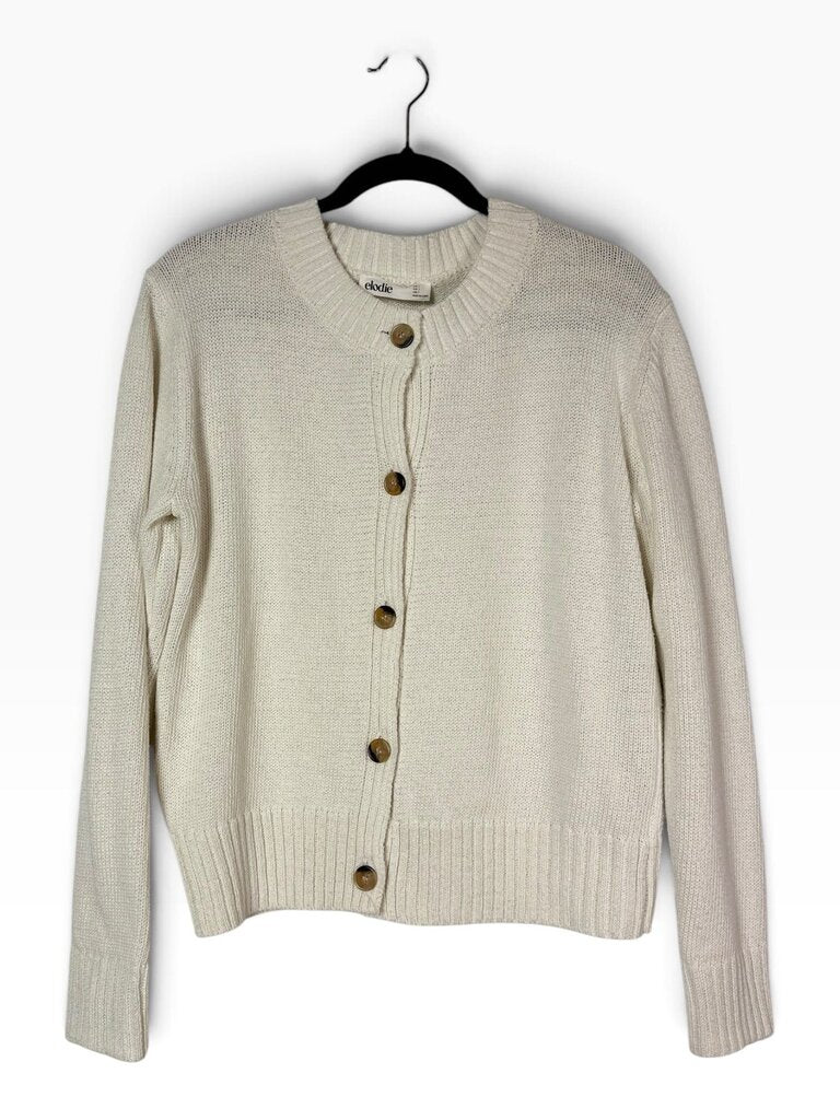 ELODIE BUTTON KNIT CARDIGAN