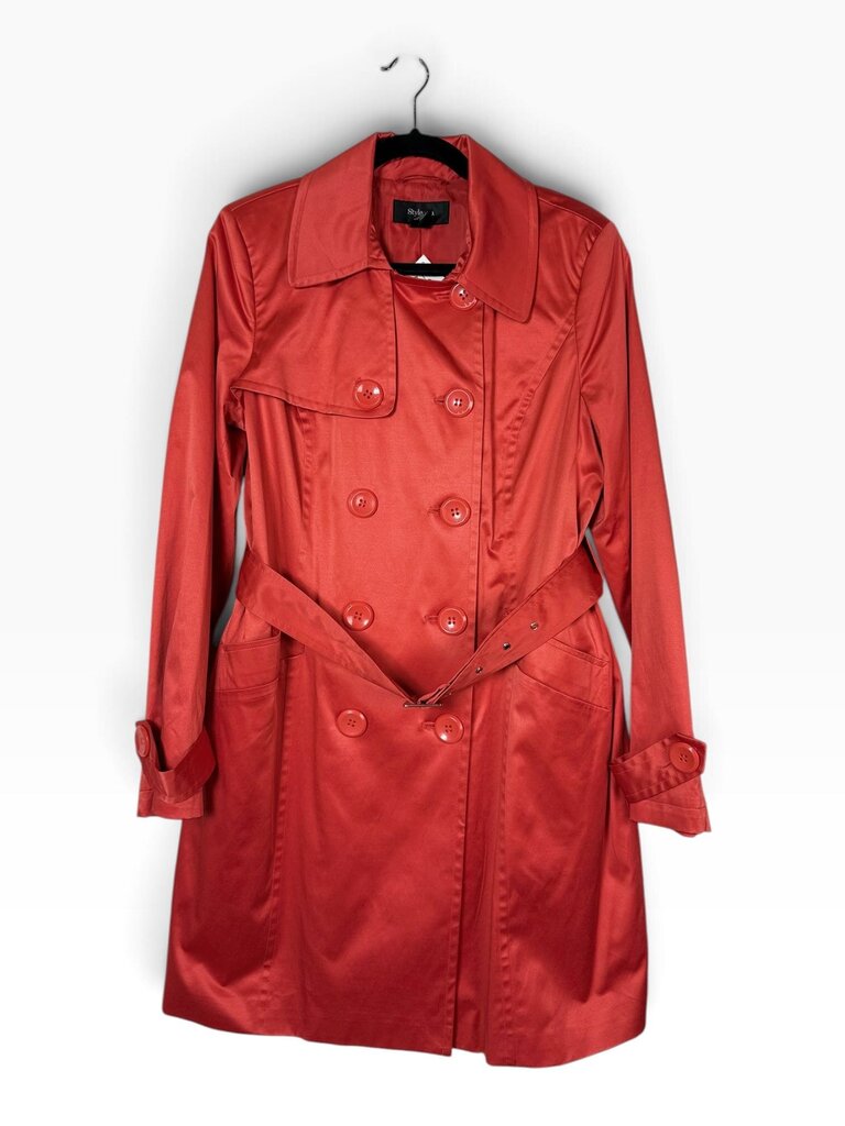 STYLE & CO DOUBLE BREASTED TRENCH COAT