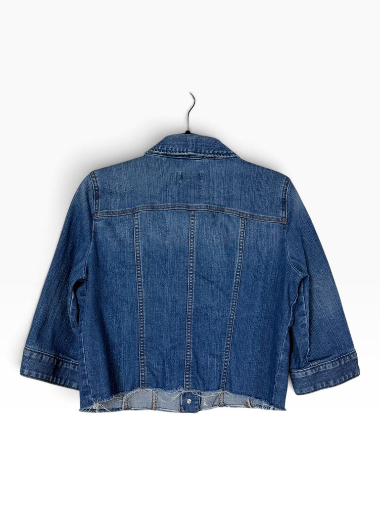 LOFT CROPPED DENIM JACKET