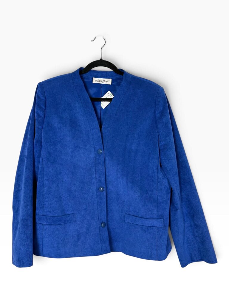 NEIMAN MARCUS LINED SUEDE JACKET