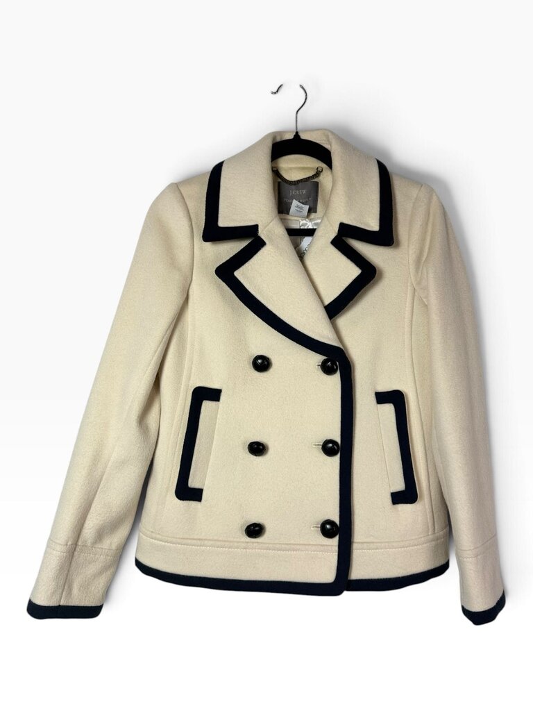 J.CREW LINED WOOL PEACOAT