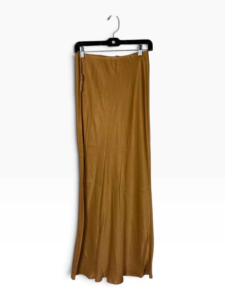 ANTHROPOLOGIE SILK MAXI SKIRT