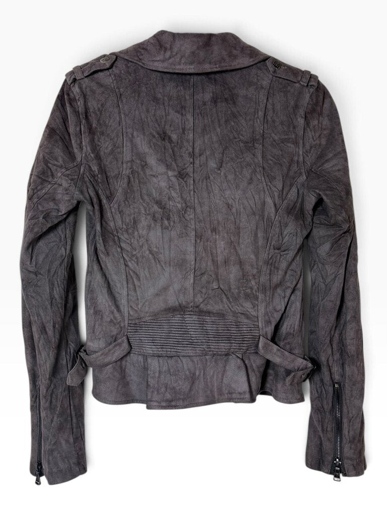 GUESS FAUX SUEDE MOTO JACKET