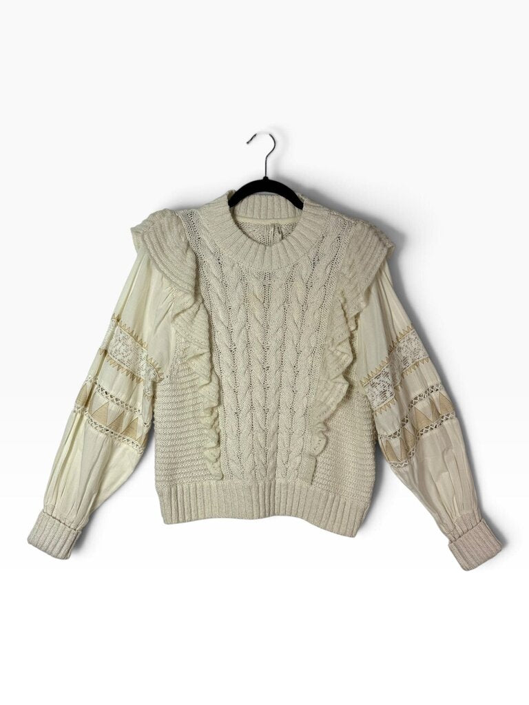 ANTHROPOLOGIE KNIT VEST BLOUSE