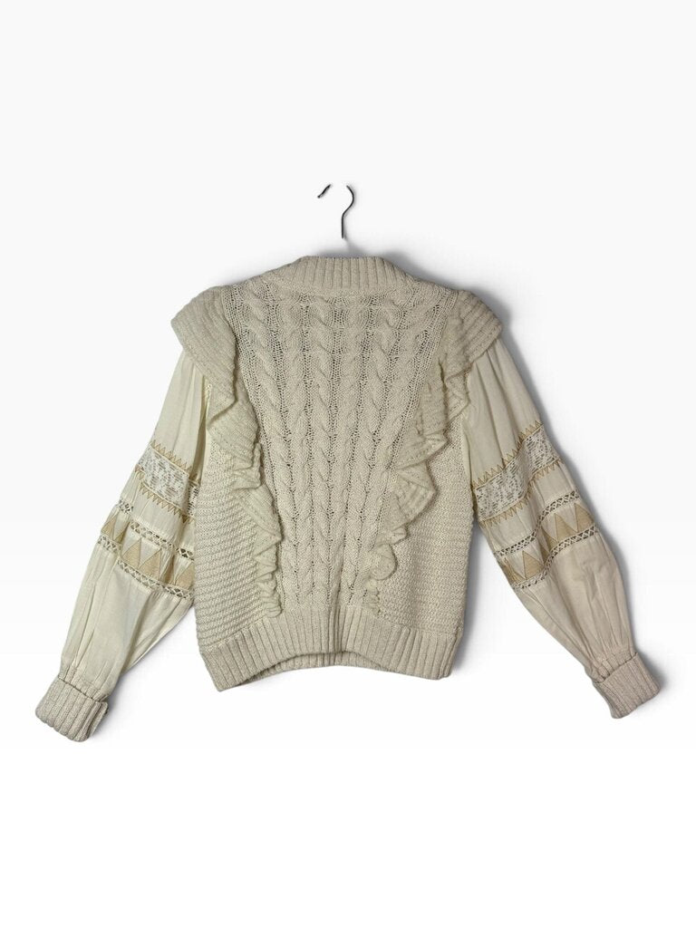 ANTHROPOLOGIE KNIT VEST BLOUSE