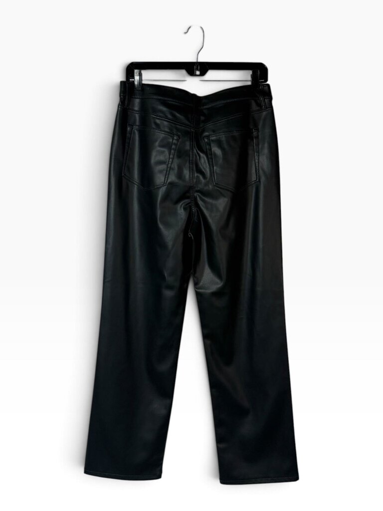 LOFT HIGH RISE FAUX LEATHER PANTS