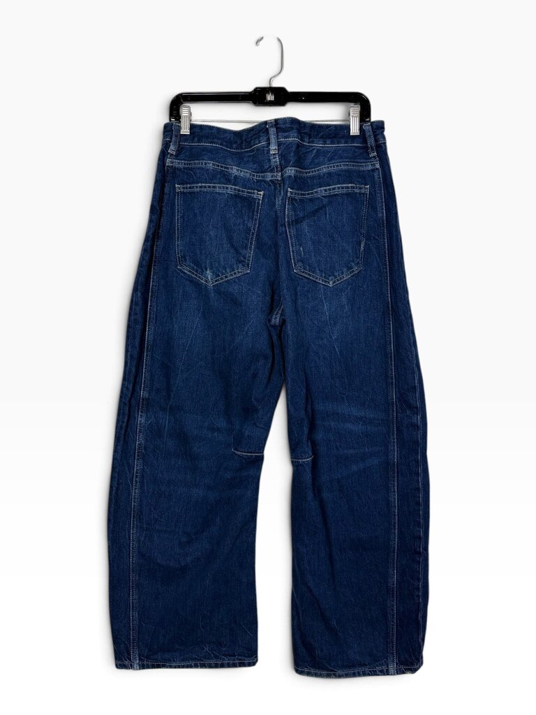 ZARA BARREL LEG JEANS