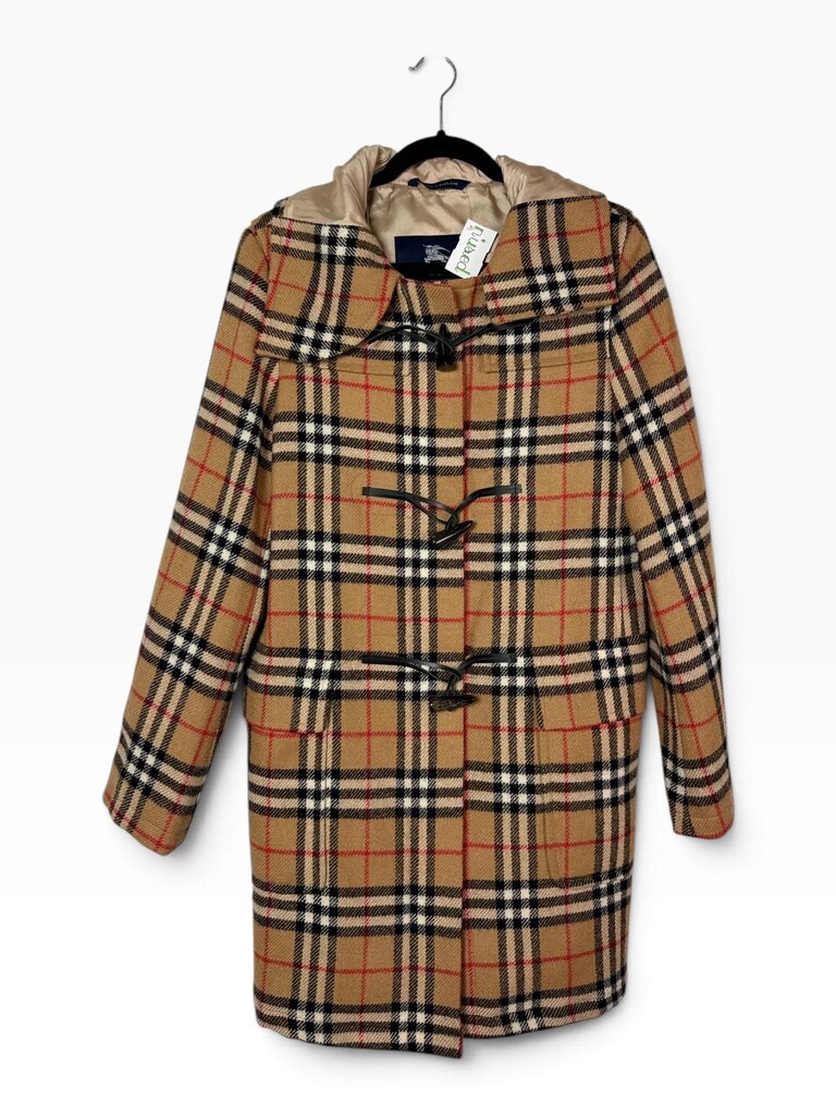BURBERRY PLAID HOODED JACLET