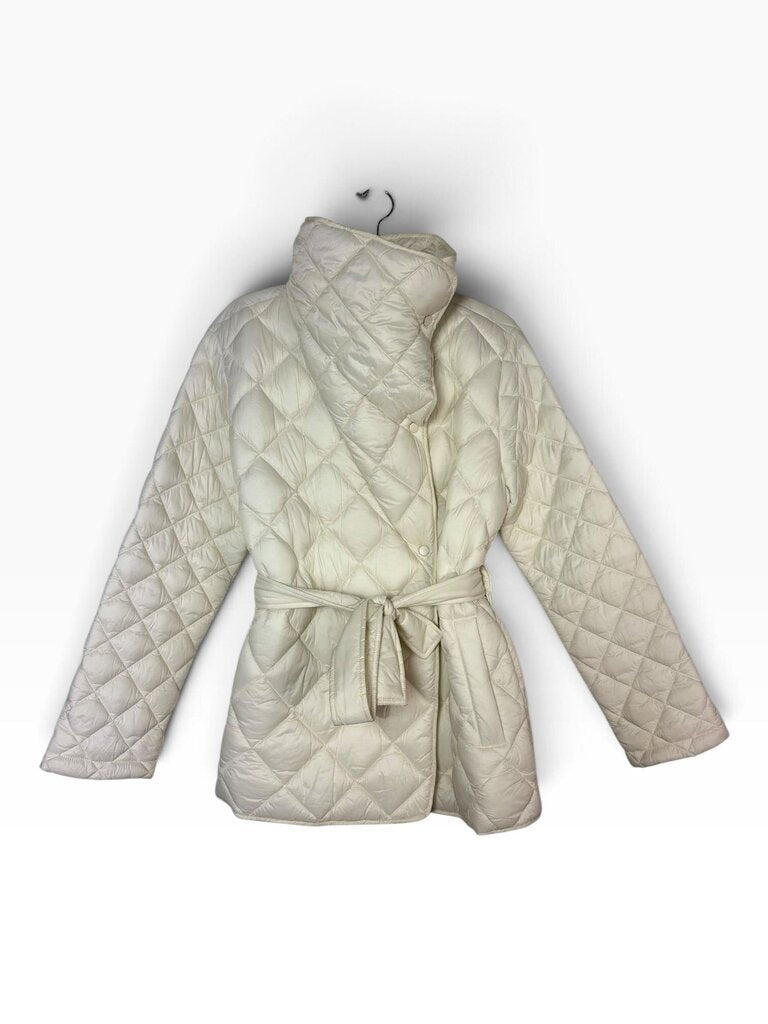 ATHLETA QUILTED MOCK NECK COAT