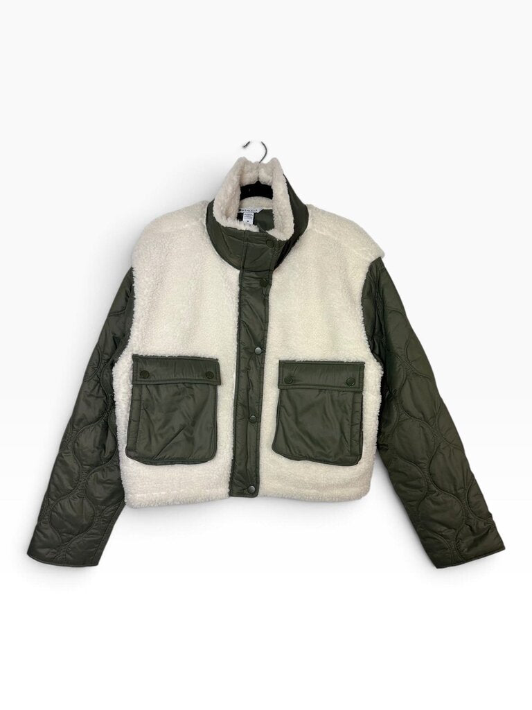 ATHLETA QUILTED FLEECE JACKET