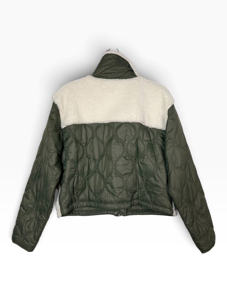 ATHLETA QUILTED FLEECE JACKET