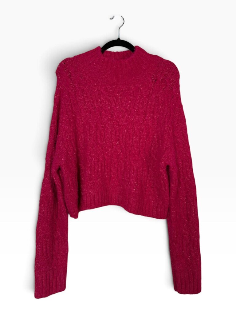 ISLA WOOL & MOHAIR BLEND SWEATER