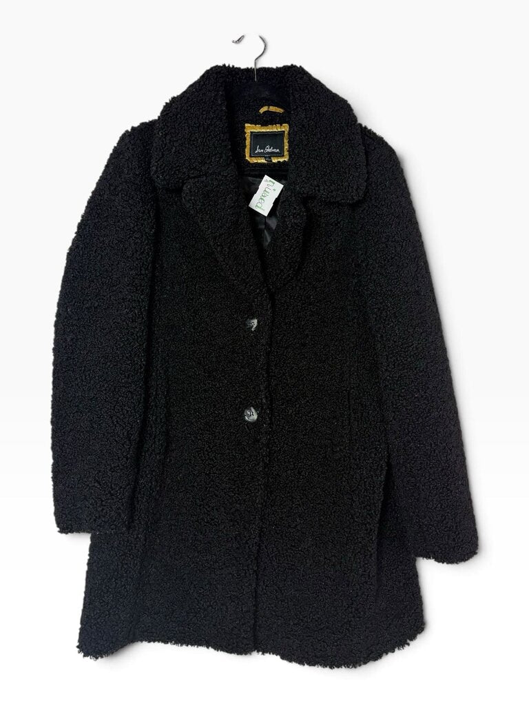 SAM EDELMAN SHERPA BUTTON LONG COAT