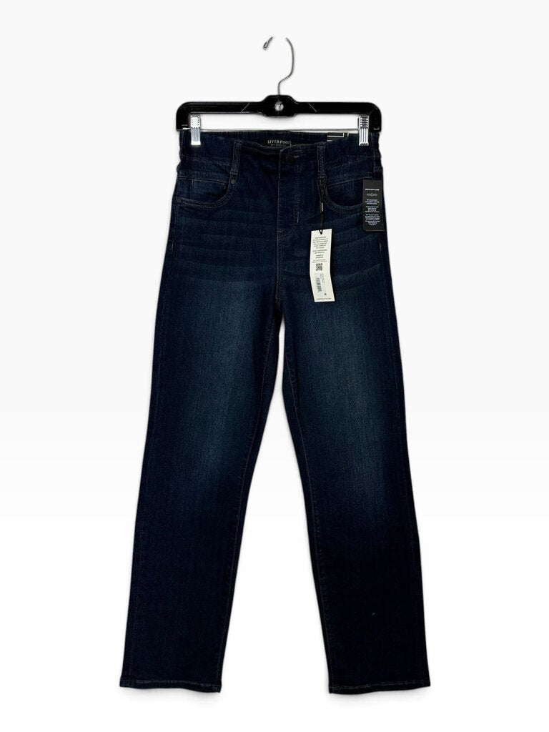 LIVERPOOL "THE GIA GLIDER SLIM" STRAIGHT LEG JEANS