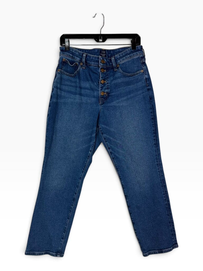J.CREW "CURVY ESSENTIAL STRAIGHT" JEANS