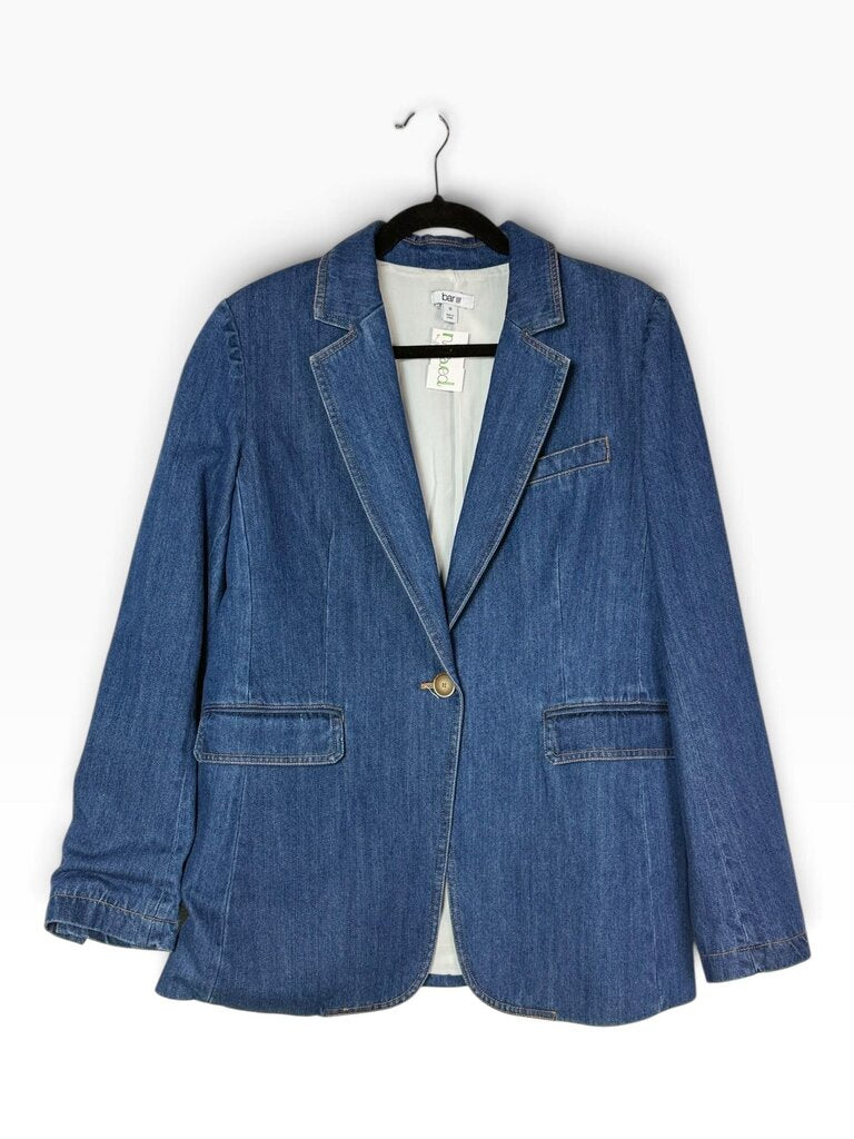 BAR III DENIM LINED BLAZER