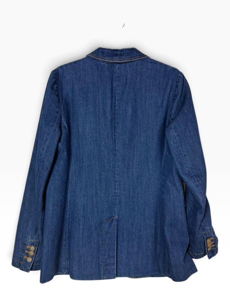 BAR III DENIM LINED BLAZER