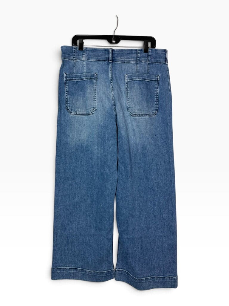 MAEVE "COLETTE" WIDE LEG JEANS