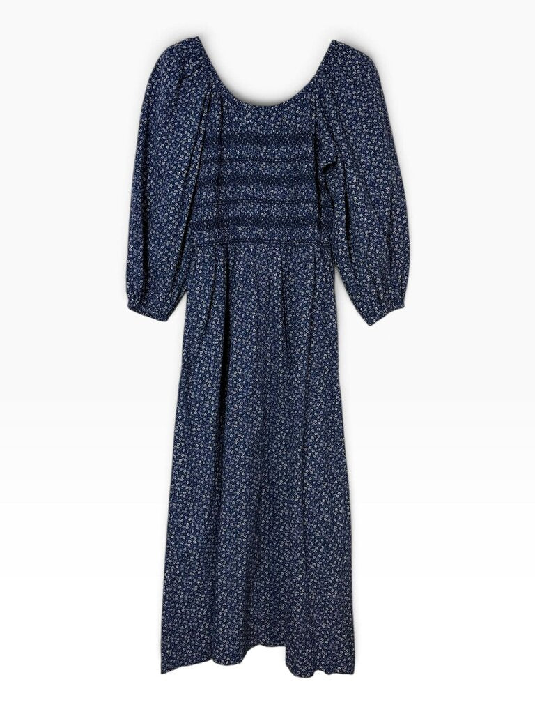 LOFT FLORAL PRINT MAXI DRESS
