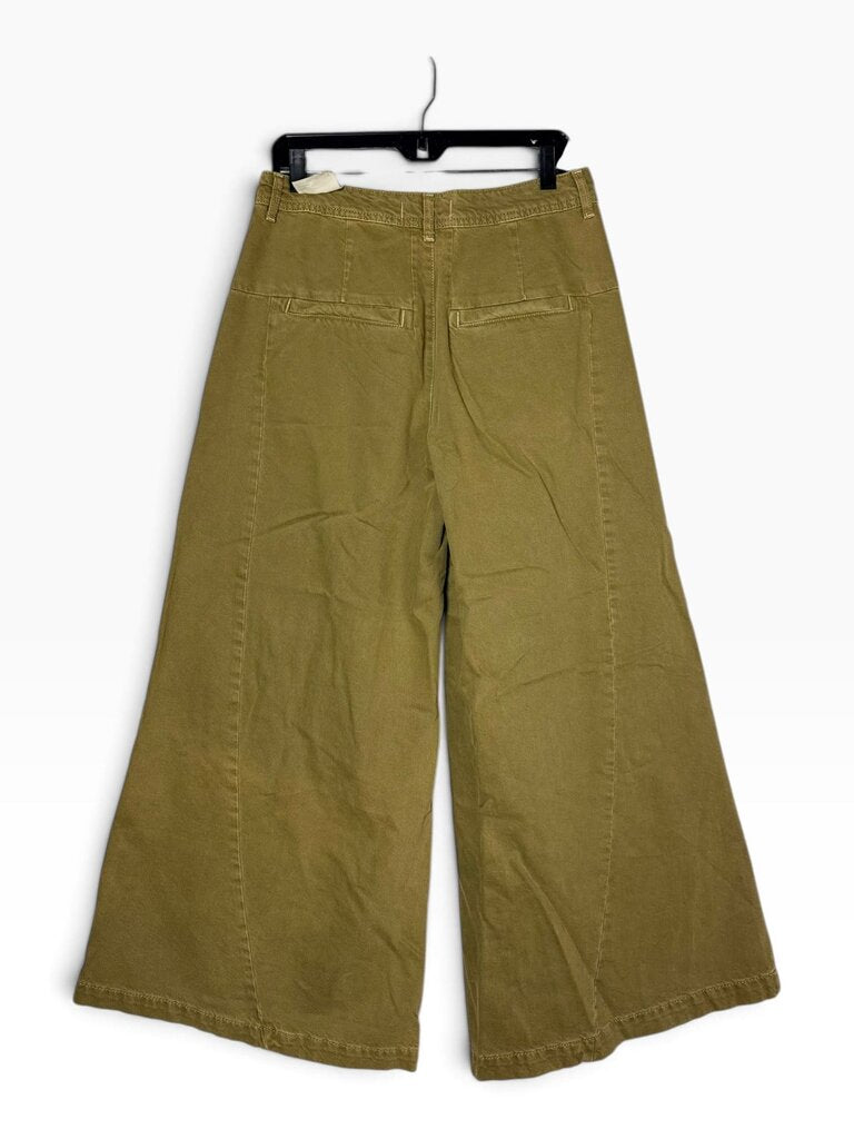 WE THE FREE PLEATED WIDE LEG JEANS