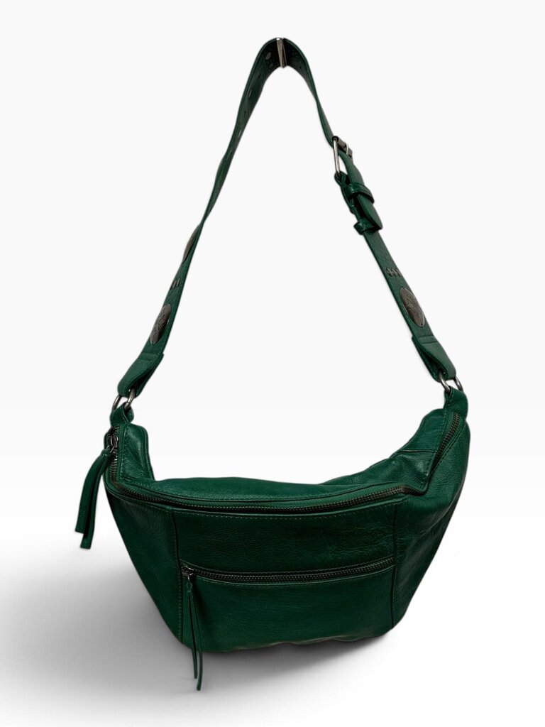 FREE PEOPLE LEATHER STUDDED BELT BAG