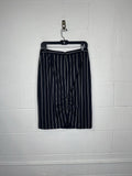 Giorgio Armani Striped Pencil Skirt