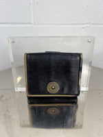 Burberry Leather Small Square Wallet