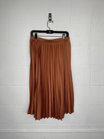 Solitaire Satin Accordion Pleat Skirt